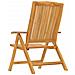 Sedie da Giardino Reclinabili con Cuscini 6 pz in Legno di Teak - Foto miniatura 6