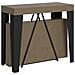Consolle allungabile 90x40/300 cm Algo tortora telaio antracite - Foto miniatura 1