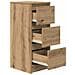 Credenza Rovere Artigianale 29,5x34x76 cm in Legno Multistrato - Foto miniatura 5