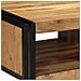Tavolino da Salotto 50x50x38 cm Legno Massello di Acacia - Foto miniatura 3