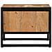 Tavolino da Salotto 50x50x38 cm Legno Massello di Acacia - Foto miniatura 6