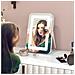 Specchio Trucco con Luci Regolabili a 3 Colori, Presa USB e Specchietto Ingranditore 10x, 31x41.5x3cm, Bianco - Foto miniatura 6