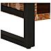 Tavolino Salotto Multicolore 90x50x36cm Legno Massello Recupero - Foto miniatura 10