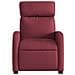 Lusso Casadino -  Poltrona Massaggiante Reclinabile Rosso Vino In Tessuto - Foto miniatura 6