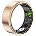 Anello Intelligente Impermeabile Ip68+5atm Con Monitoraggio Salute E Controllo Remoto Gold - Foto miniatura 5