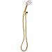 Kit Doccia Con Soffione E Flessibile Tumple 3 Funzioni Oro - Foto miniatura 3