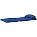 Cuscino per Sedia 2 pcs Blu 58 x 77 x 4.5 cm Tessuto Oxford - Foto miniatura 4