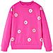 Felpa da Bambina Rosa Scuro 128 - Foto miniatura 1