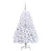Albero di Natale Artificiale con Rami Pieghevoli Bianco 120 cm - Foto miniatura 4