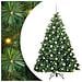 Albero di Natale artificiale con 300 LED Verde 180 cm PE e PVC - Foto miniatura 1