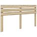 Testiera con testiera Rovere Sonoma 200 cm Legno multistrato - Foto miniatura 1