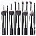 Set Di 27 Pennelli Per Trucco - Kit Completo Ombretto, Fondotinta E Beauty Blender - Foto miniatura 2