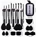 Set Di 27 Pennelli Per Trucco - Kit Completo Ombretto, Fondotinta E Beauty Blender - Foto miniatura 3