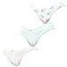 Confezione Da 3 Slip Da Donna In Cotone A Vita Media Kl10000 - Foto miniatura 1