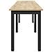 panchina Sonoma 200 x 35 x 45 cm Legno multistrato - Foto miniatura 6