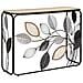 Tavolo Consolle Natura 3-multicolore-metallo-108x36,8x80 Cm - Foto miniatura 1