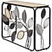 Tavolo Consolle Natura 3-multicolore-metallo-108x36,8x80 Cm - Foto miniatura 4