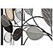 Tavolo Consolle Natura 3-multicolore-metallo-108x36,8x80 Cm - Foto miniatura 3