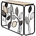 Tavolo Consolle Natura 3-multicolore-metallo-108x36,8x80 Cm - Foto miniatura 4
