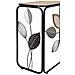 Tavolo Consolle Natura 3-multicolore-metallo-108x36,8x80 Cm - Foto miniatura 6