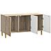 Mobile TV 99 x 34,5 x 50 cm Rovere Sonoma Legno ingegnerizzato - Foto miniatura 2