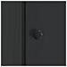 Armadio da Notte 2 pcs Nero 43 x 34,5 x 50 cm - Foto miniatura 8