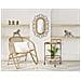 Carrello Bar Panama Rotondo In Ferro, Rattan E Vetro Ø 51x74 Cm - Foto miniatura 8