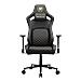 CGR-DFL-GLB Sedia da gaming per PC Sedia imbottita tappezzata Nero, Oro - Foto miniatura 1