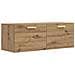 Armadietto a muro Rovere artigianale 100 x 36,5 x 35 cm - Foto miniatura 1