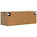 Armadietto a muro Rovere artigianale 100 x 36,5 x 35 cm - Foto miniatura 4