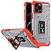 Custodia Rigida Con Supporto A Cavalletto Per Iphone 13 Pro Max Rosso - Foto miniatura 6