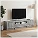 Mobile TV LED a 5 pezzi Sonoma grigio Legno ingegnerizzato - Foto miniatura 6