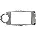 Adattatore autoradio 03632 Mascherina 2DIN Grigio metallizzato Yaris - Foto miniatura 1