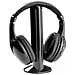 Cuffie Stereo Wireless Con Microfono E Ricevitore Radio Fm - Foto miniatura 1