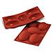 Stampo In Silicone Mezzo Uovo 5 Forme Sf041 - Foto miniatura 2
