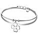 Bracciale Donna Style In Acciaio Pendente Quadrifoglio Ls2015-2/1 - Foto miniatura 1