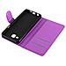 Custodia Compatibile Con Samsung Galaxy A3 2016 In Violetta Ametista - Coperchio Protettiva Con Chiusura Magnetica, Funzione Stand E Tasca Per Le Carte - Foto miniatura 5