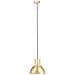Lampada A Sospensione 25 W Ottone Rotonda 28,5 Cm E27 - Foto miniatura 2