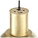 Lampada A Sospensione 25 W Ottone Rotonda 28,5 Cm E27 - Foto miniatura 8