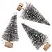 Set Di 3 Alberi Grigi 7 Cm - Foto miniatura 1