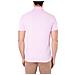 Polo Uomo Slim Fit In Piqué Di Cotone Rosa - Foto miniatura 3