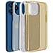 Cover Iphone 13 Pro Silicone Semi-rigido Con Paillette Amovibili Oro - Foto miniatura 2