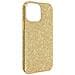 Cover Iphone 13 Pro Silicone Semi-rigido Con Paillette Amovibili Oro - Foto miniatura 1