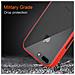 Custodia Compatibile Con Apple Iphone 6 Plus / 7 Plus / 8 Plus In Rosso Opaco - Bottoni Neri - Coperchio Protettivo Ibrido Con Interno In Silicone Tpu E Retro In Plastica Opaca - Foto miniatura 5