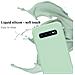 Custodia Compatibile Con Samsung Galaxy S10 Plus In Liquid Verde Chiaro - Coperchio Protettivo In Silicone Tpu Flessibile - Foto miniatura 2