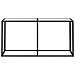 Tavolo Consolle Trasparente 160x35x75,5 Cm In Vetro Temperato - Foto miniatura 3