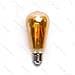 Lampadina Led Filamento Ambrata St64 6w Attacco E27 600 Lumen 2200k Luce Calda D64h142mm Angolo 360 Equivale A 48w Incadescenza - Foto miniatura 1