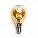 Lampadina Led Filamento Ambrata G45 4w Attacco E14 420 Lumen 2200k Luce Calda D45h78mm Angolo 360 Equivale 37w Incadescenza - Foto miniatura 1