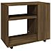 Tavolino Da Salotto Rovere Marrone 70x35x55cm Legno Multistrato - Foto miniatura 2