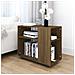 Tavolino Da Salotto Rovere Marrone 70x35x55cm Legno Multistrato - Foto miniatura 1